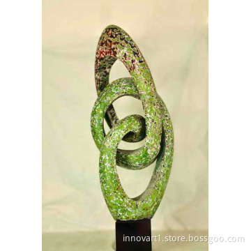 Fiberglass And Resin Material abstract Sculpture